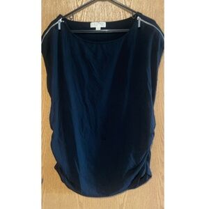 NWOT MICHAEL KORS CINCHED ZIPPER TOP!